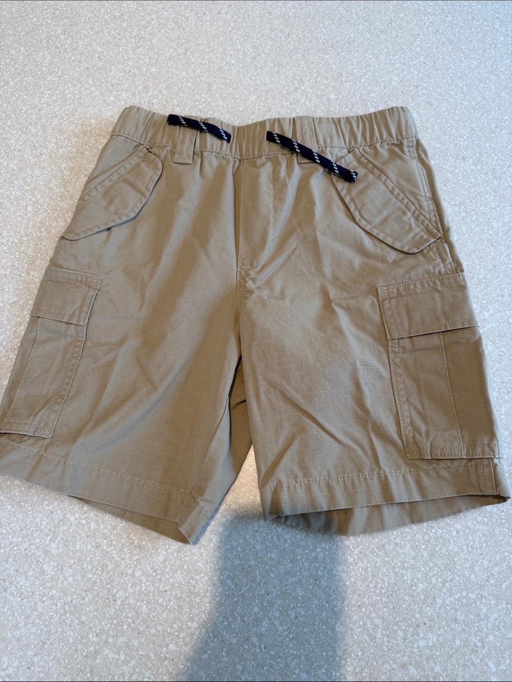 Polo by Ralph Lauren Tan Cargo Shorts with Drawstring